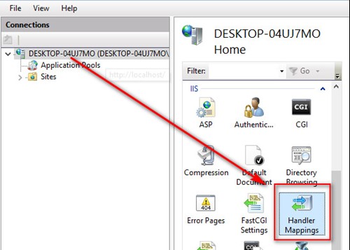 IIS Handler Mappings